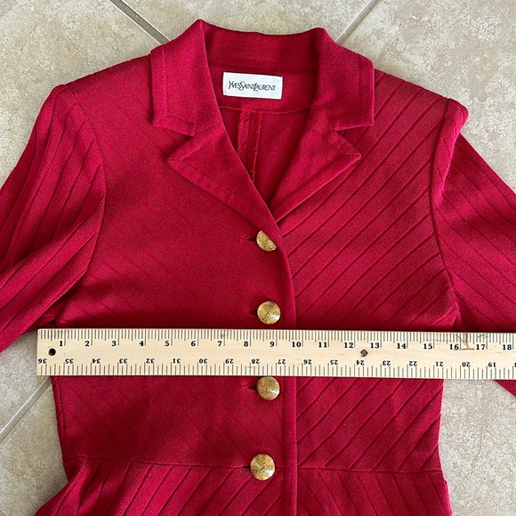 AUTHENTIC ✨ Vintage YSL Two-Piece Set ❤️✨ - Picture 6 of 16